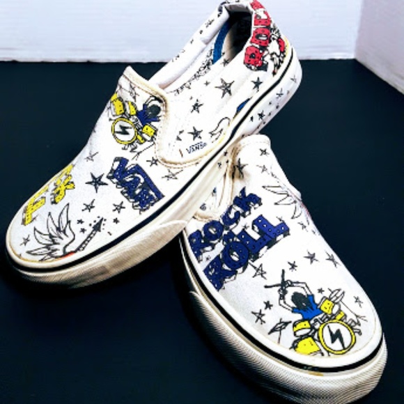 rock n roll vans shoes